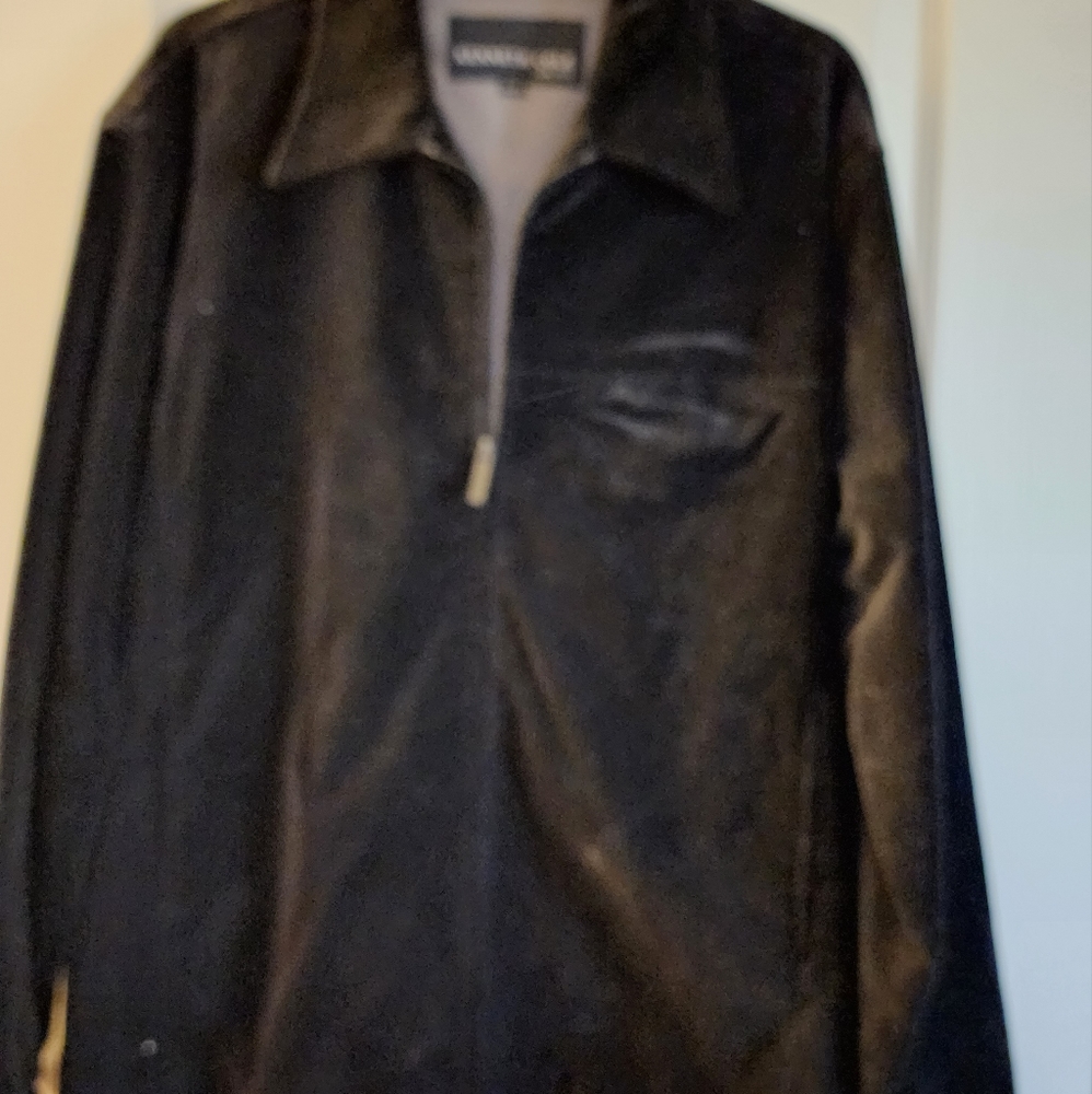Men's Kenneth Cole velvet like jacket